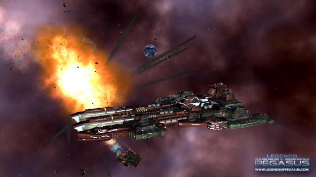 Feuer aus allen Rohren - Effektreiche Screenshots zum Weltraum-Strategiespiel veröffentlich. (11)