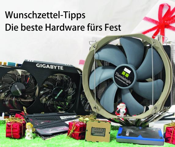 Großes Aufrüstspecial: Die beste Hardware fürs Fest