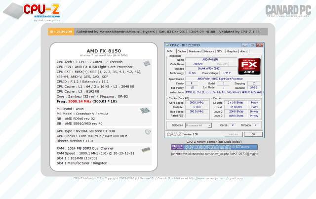 Erneuter DDR3-Weltrekord mit Bulldozer FX: 1.800 MHz