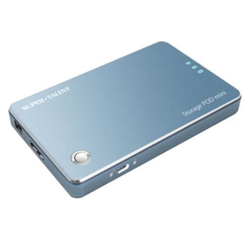 Super Talent Storage Pod mini: Externe SSD mit Sandforce SF-1200-Controller ab sofort erhältlich