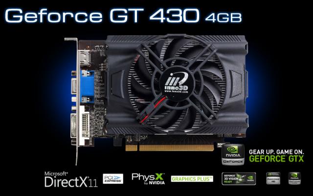 Geforce GT 430 mit 4 GiByte VRAM