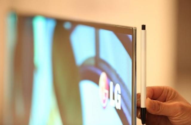LG kündigt stellt größtes OLED-Display der Welt vor - Schirm kommt auf 55 Zoll. (1)