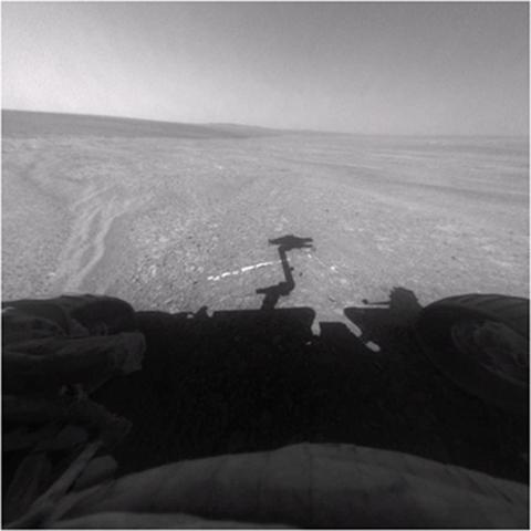 NASA-Forscher entdecken Gipsader auf dem Mars - Hinweis auf ehemals vorhandenes Wasser  (6)