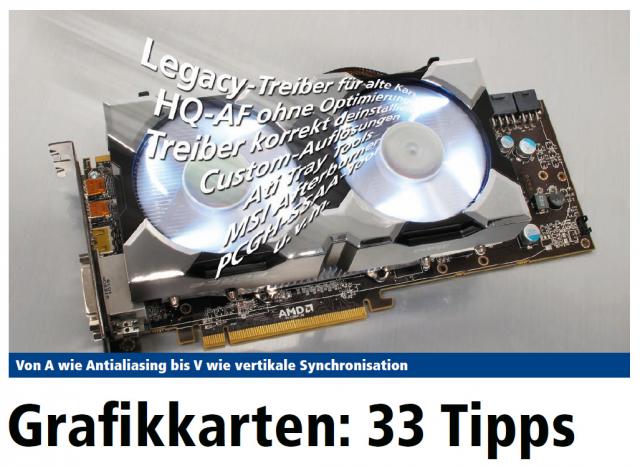 33 Grafikkarten-Tipps: Vorschau auf die PCGH 03/2012