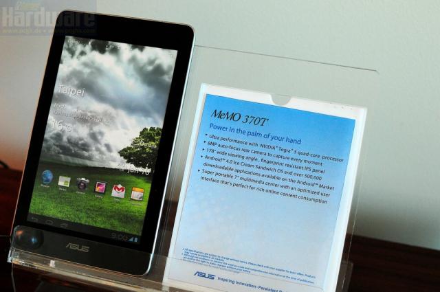 CES Nvidia Tegra3 Asus Memo 370T Tablet 01