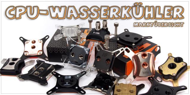 CPU-Wasserkühler in der Foren-Marktübersicht