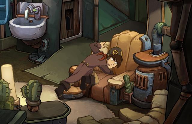 Deponia im Test: Erste Pressestimmen zum knallbunten Point-and-Click-Adventure erschienen. (8)