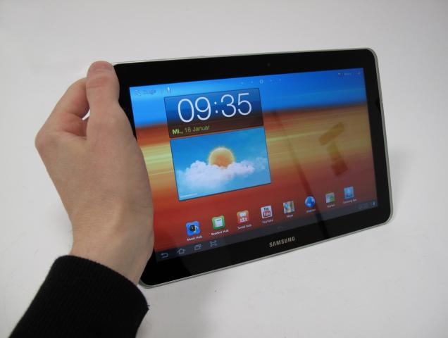 Hands-on-Test: Samsung Galaxy Tab 10.1N - der iPad-2-Rivale im Testlabor