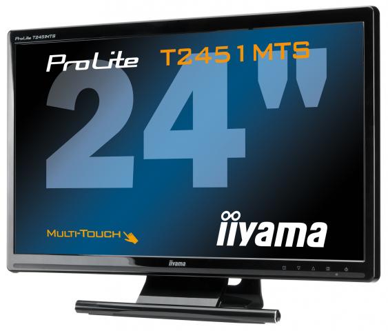 Iiyama ProLite T2451MTS: Multitouch-Schirm in 23,6 Zoll ab sofort erhältlich (2)