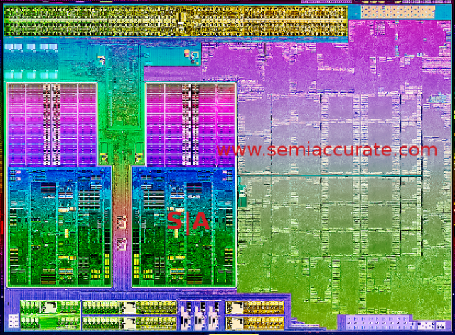 Trinity: AMDs kommende APU erhält eine deutlich größere Grafikeinheit, als Llano, und zwei Piledriver-Module.
