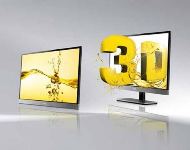 Cebit 2012: AOC plant die Vorstellung neuer USB- , iPhone- und 3D-Monitore. (3)
