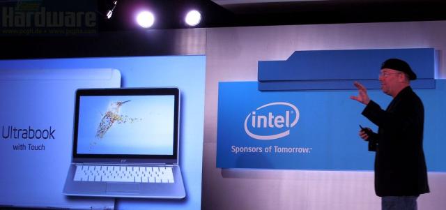 CES 2012: Mooly Eden stellt neue Ultrabooks und Techniken vor