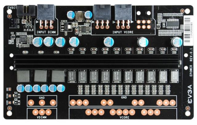 EVGA bietet Übertaktern für 100 US-Dollar das EPower Board - Spannungswandler zum Anlöten an Mainboard und Grafikkarten (2)