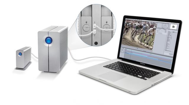 CES 2012: Lacie präsentierte eSATA-Hub und RAID-System mit Thunderbolt Schnittstelle. (3)