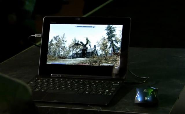 CES 2012: Sykrim auf dem Asus Eee Pad Transformer Prime. (22)