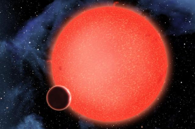Hubble weist dampfende Wasserwelt nach (Credit: NASA, ESA, and D. Aguilar (Harvard-Smithsonian Center for Astrophysics)
