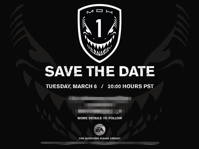 Medal of Honor 2 wird voraussichtlich zur GDC im März enthüllt