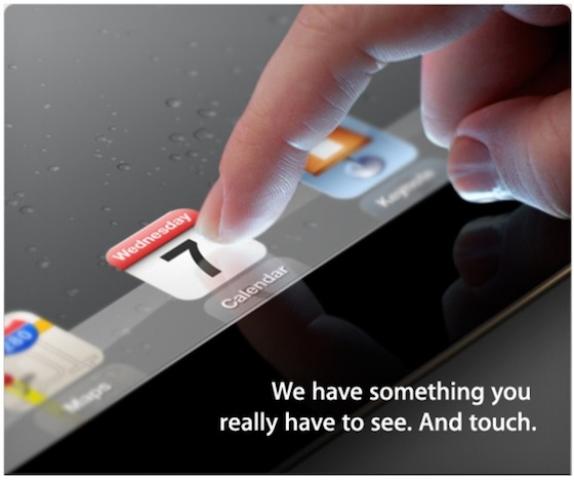 Apple lädt zum 7. März auf eine Veranstaltung ein, auf der wohl das neue iPad vorgestellt wird.