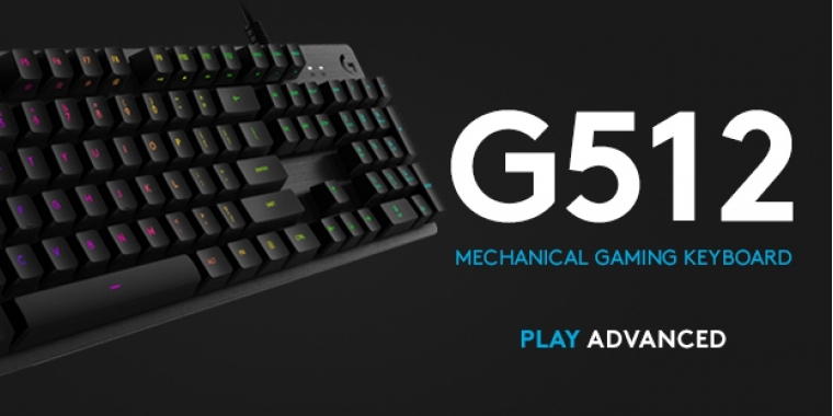 Neuer Schalter GX Blue und passende Tastatur Logitech G512 vorgestellt