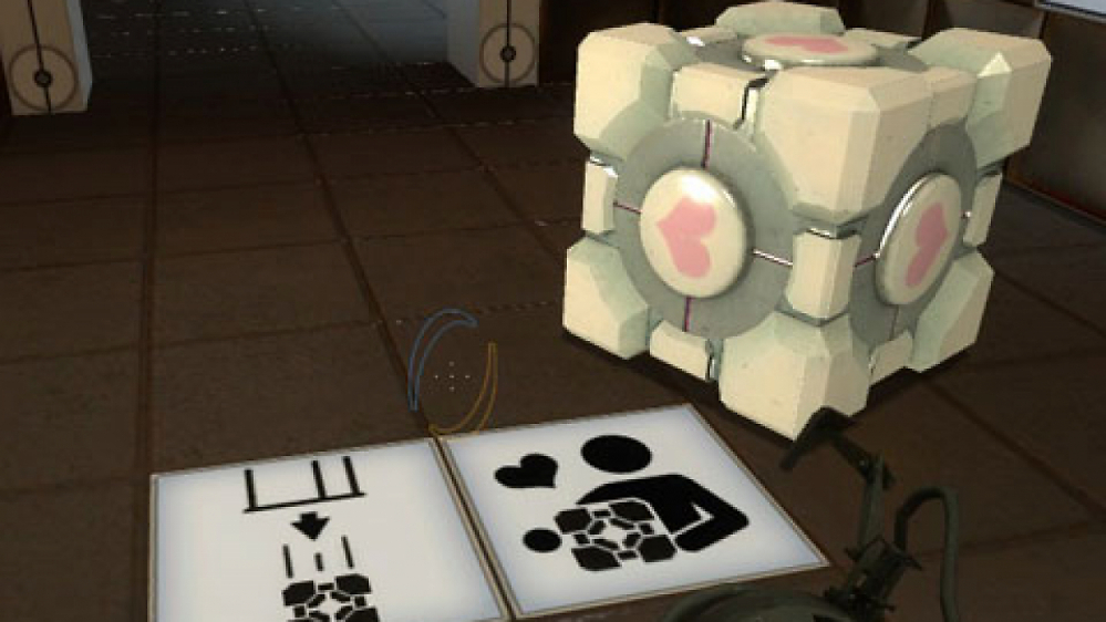 Valve versteht keinen Spaß: Companion Cube für Steam Machine muss vom Markt