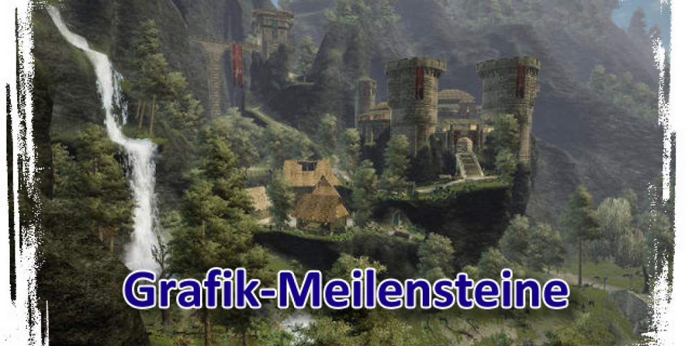 Galerie mit Anregungen: Was sind die historischen Meilensteine der Spielegrafik?