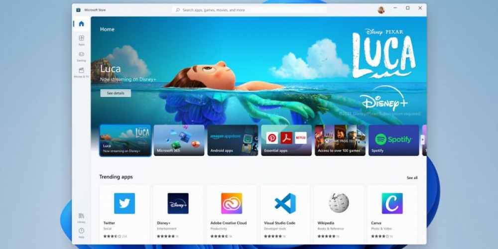 Neuer Microsoft Store für Windows 11 und Windows 10.