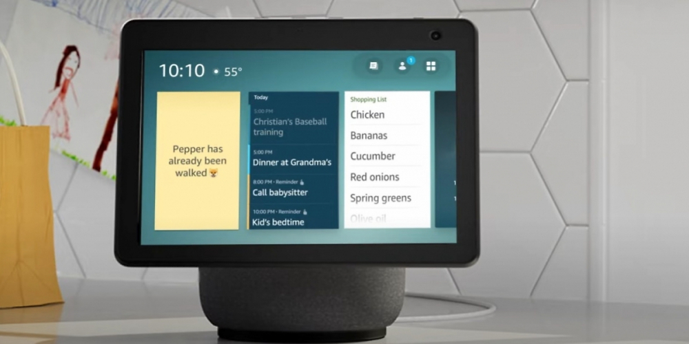Alexa Widgets auf einem Amazon Echo Show