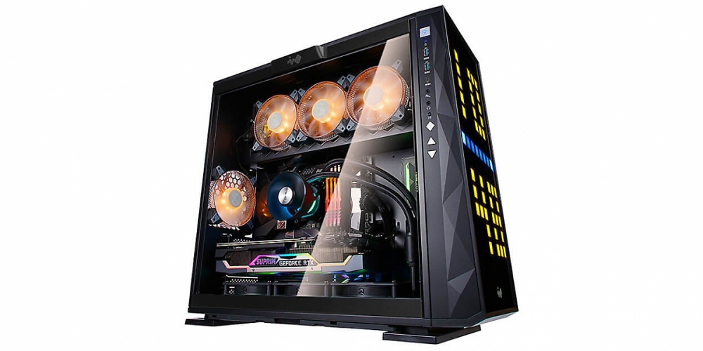 Neues Gehäuse von InWin lässt Nutzer 2D-Spiele auf dem Front-Panel zocken (1)