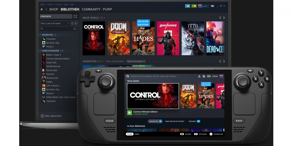 Steam Deck: Valve mit neuen Details zur verbauten Hardware