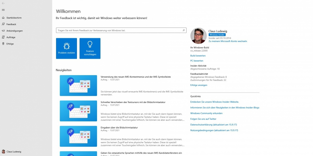 Windows 11 Feedback Hub 01