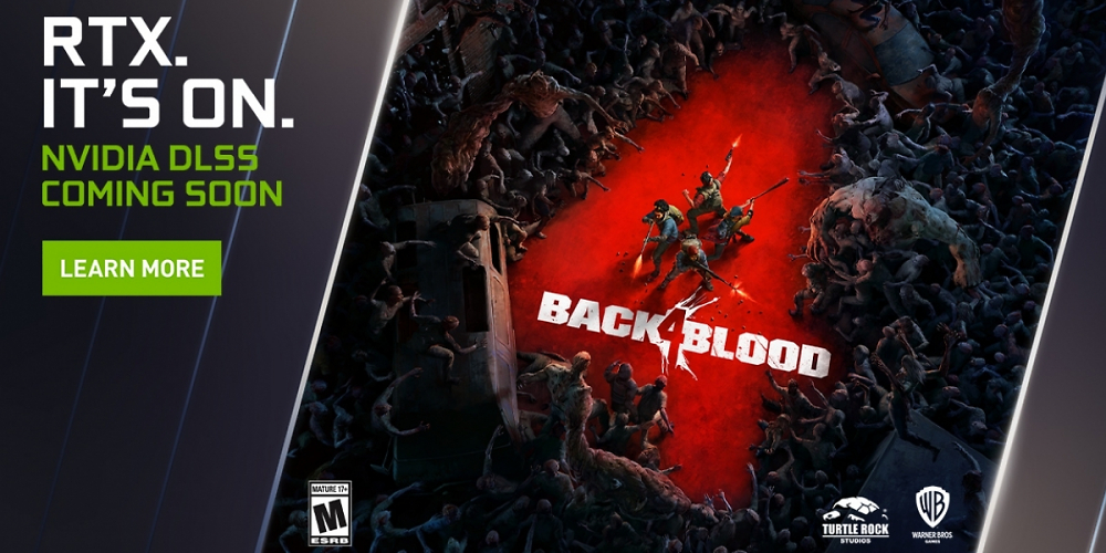 Nvidia verkündete, dass vier weitere Spiele im Juli DLSS unterstützen und Back 4 Blood das nächste Spiel sein wird, welches die Technologie implementieren wird.