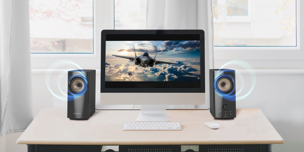 Am 13. Juli stellte Creative sein neues Lautsprechersystem T60 aus seiner T-Serie vor. (5)