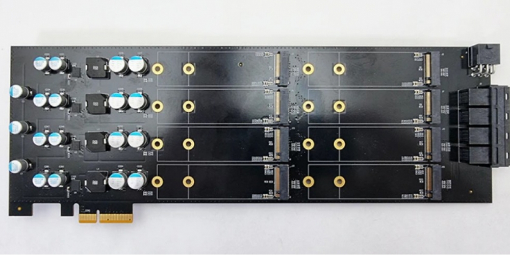 16 M.2-SSDs auf einer Adapterkarte: Storage Scaler auf Kickstarter (1)