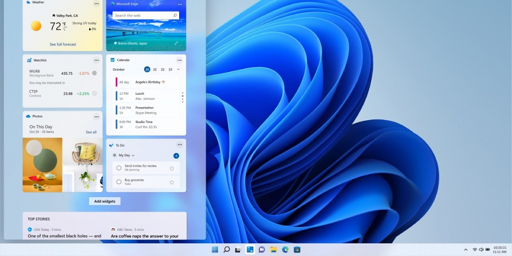 Windows-Widgets in Windows 11