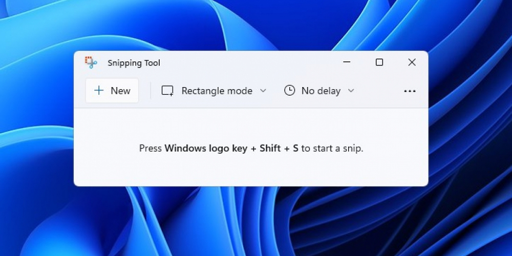 Neues Snipping Tool in Windows 11.