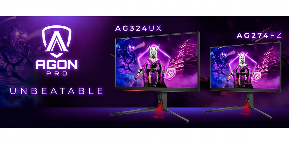 AOC Agon Pro AG324UX und A274FZ: Neue Gaming-Monitore in klein und groß &nbsp;