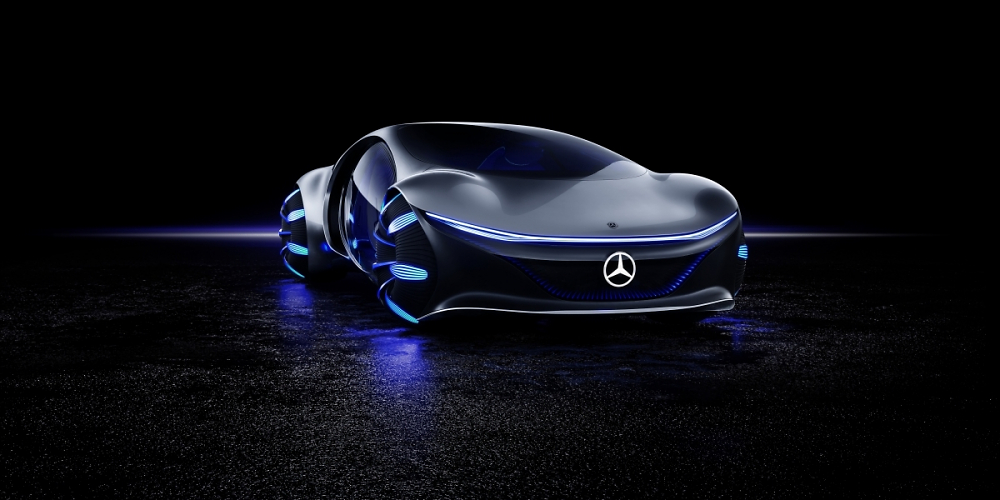Mercedes Vision AVTR Elektroauto Konzeptfahrzeug