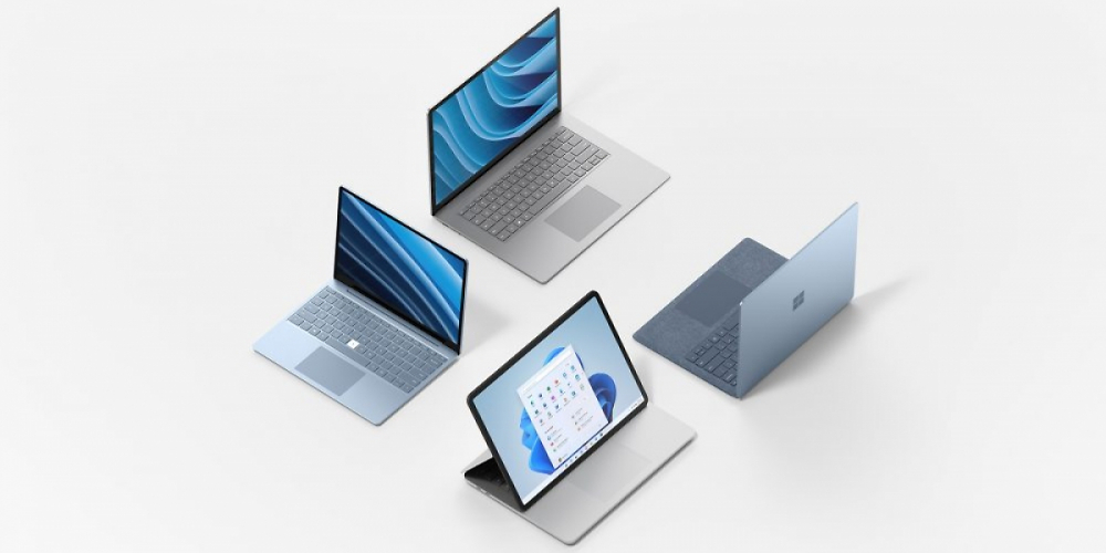Microsoft Surface PCs Modelljahr 2021 mit Windows 11