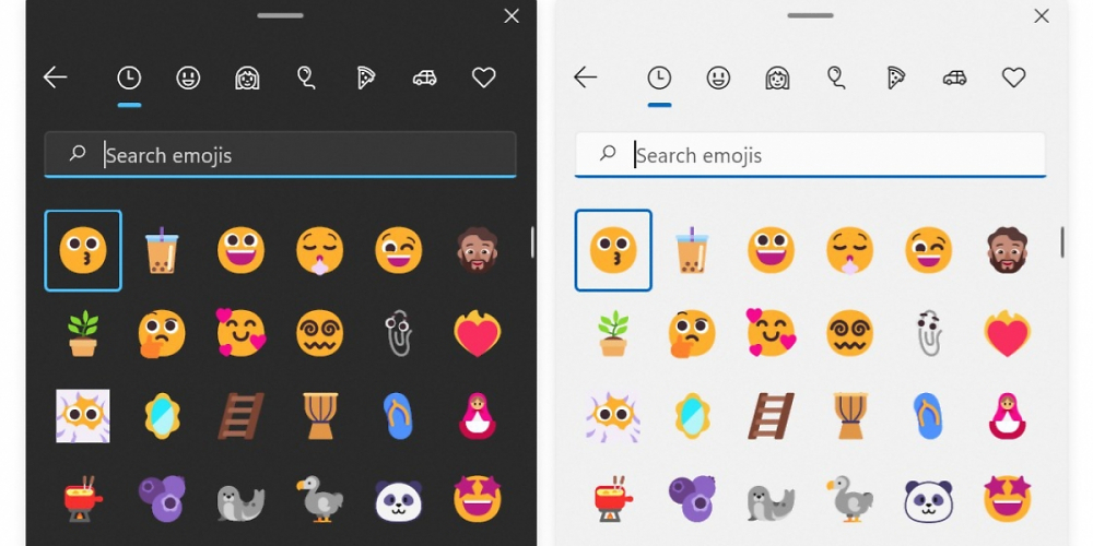 Neue Emojis in Build 22478