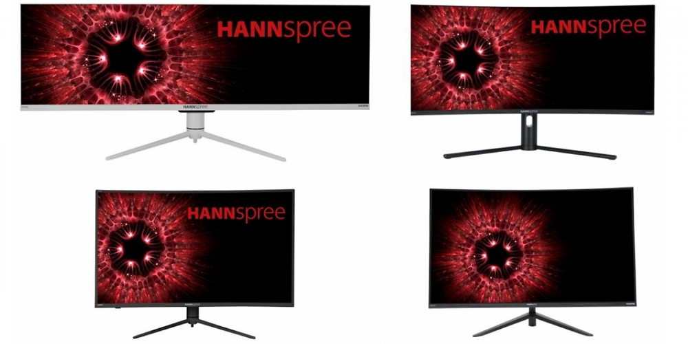 Gaming-Monitore: Hannspree präsentiert vier neue Modelle von 27 bis 43,8 Zoll