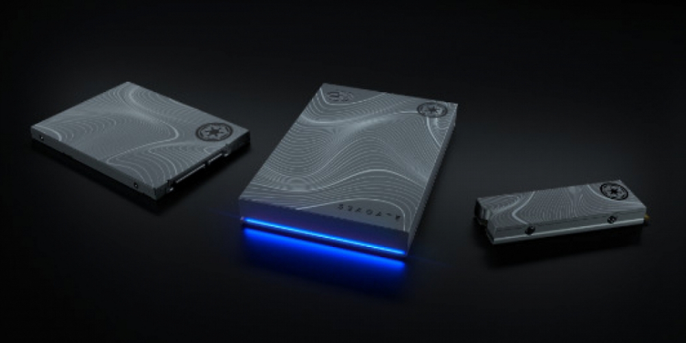 Seagate stellt seine Firecuda-Produktfamilie im Star-Wars-Design vor.