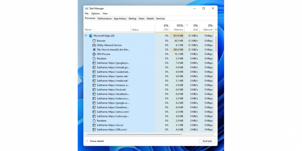 Windows 11: Task Manager soll neue Funktionen bekommen (1)
