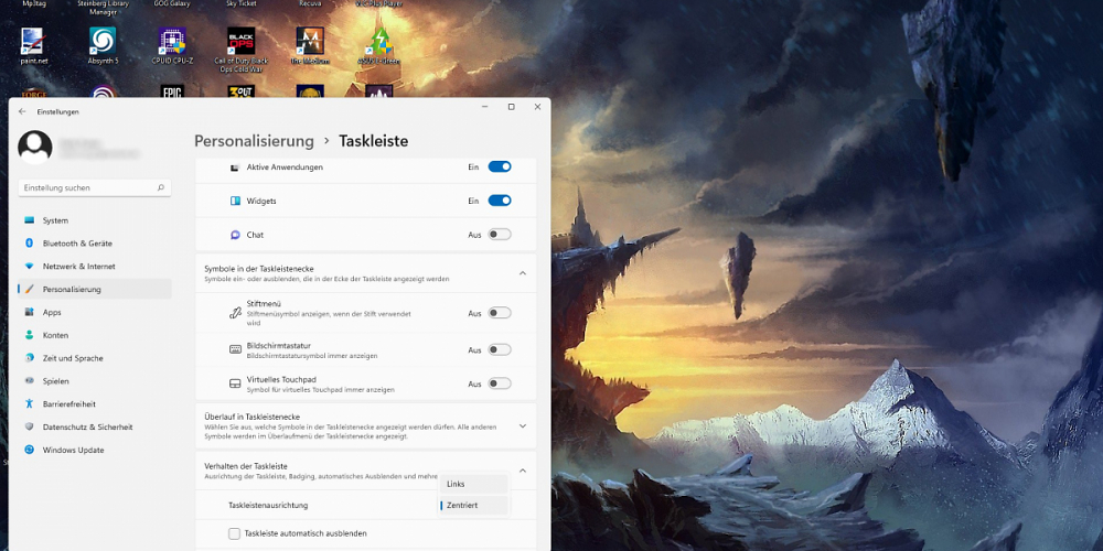Taskleiste ausblenden: So geht's in Windows 11 und 10 (1)