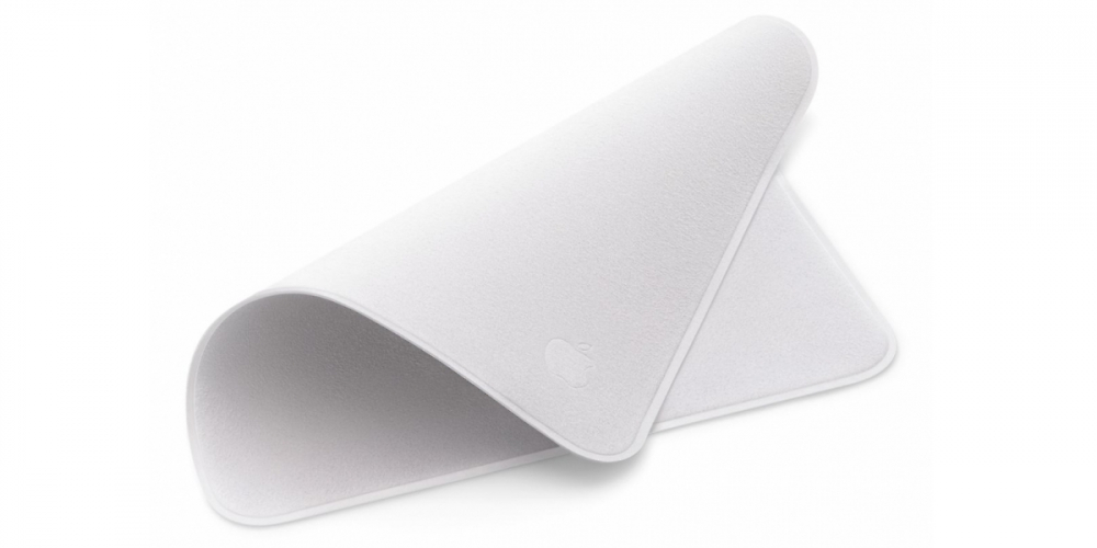 Apple Keynote: Poliertuch mit Apfeldruck für 25 Euro angekündigt (1)