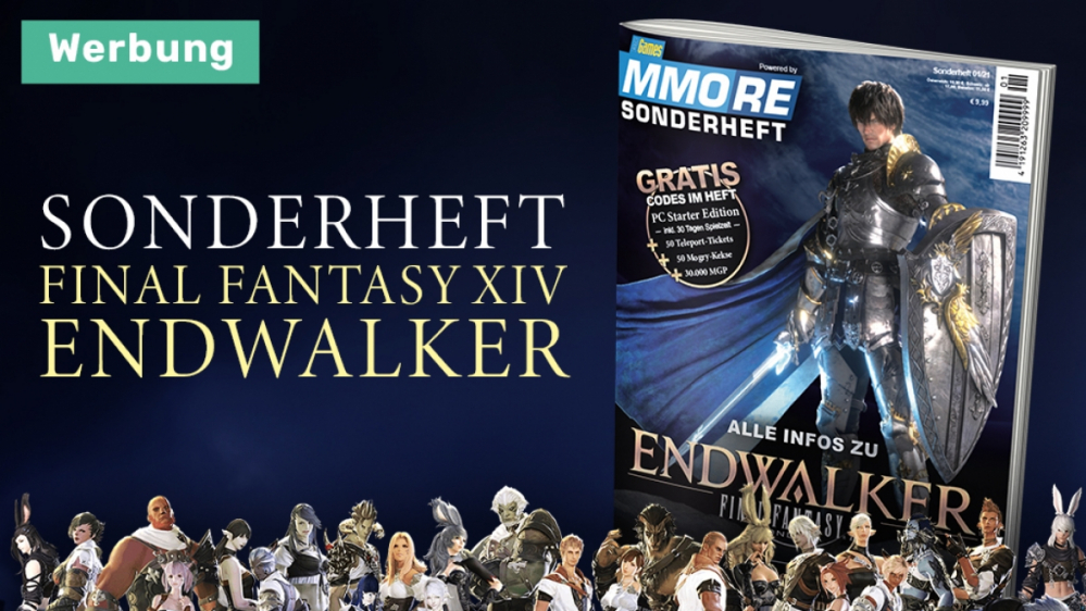 Fettes Sonderheft zu FINAL FANTASY XIV und Endwalker mit Codes und Poster!