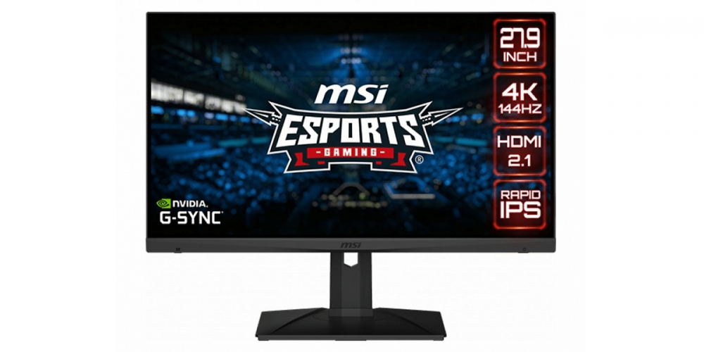 MSI stellt den Gaming-Monitor&nbsp;Optix MAG281URF vor. (3)