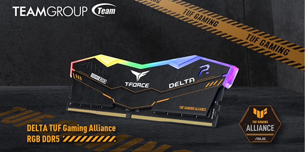 T-Force Delta TUF Gaming Alliance RGB DDR5: Asus und Teamgroup bringen gemeinsamen DDR5-Arbeitsspeicher (2)