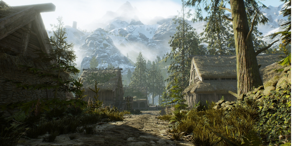 Flusswald in der Unreal Engine 5