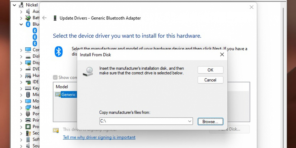 Der Geräte-Manager von Windows 11 hat nun eine Verbesserung erhalten, was den Speicherort von Treibern angeht. (3)