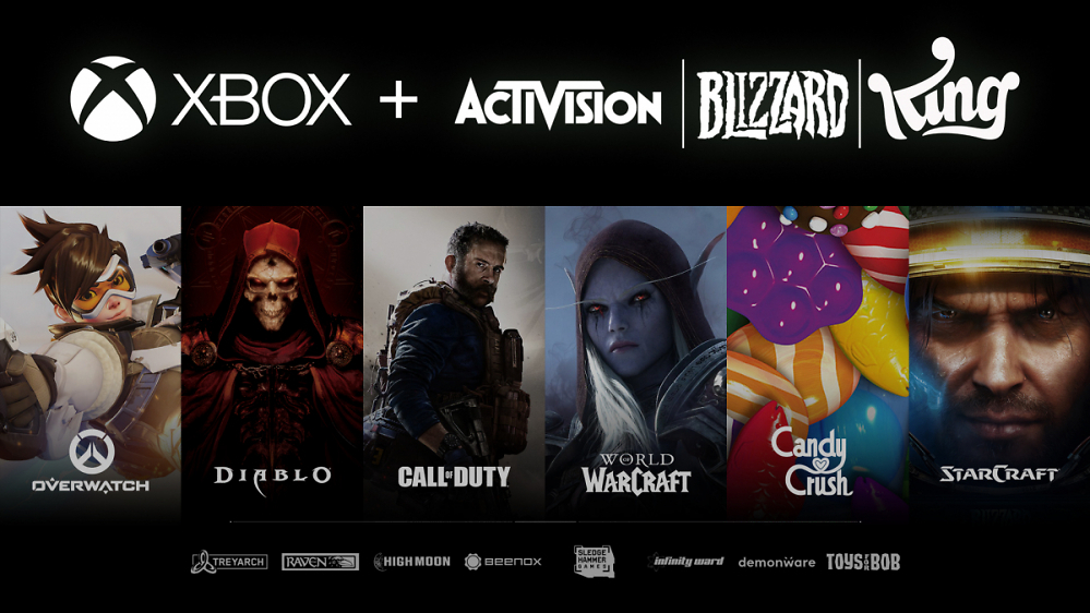70-Mrd.-Übernahme: Microsoft begrüßt "legendäre Teams" von Activision Blizzard